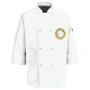 Button Chef Coat with Thermometer Pocket Thumbnail