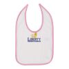 Infant Contrast Trim Premium Jersey Bib Thumbnail