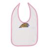 Infant Contrast Trim Premium Jersey Bib Thumbnail