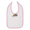 Infant Contrast Trim Premium Jersey Bib Thumbnail