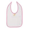 Infant Contrast Trim Premium Jersey Bib Thumbnail