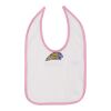 Infant Contrast Trim Premium Jersey Bib Thumbnail