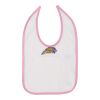 Infant Contrast Trim Premium Jersey Bib Thumbnail