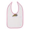 Infant Contrast Trim Premium Jersey Bib Thumbnail