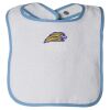 Infant Contrast Trim Terry Bib Thumbnail