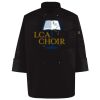 Ten Pearl Button Black Chef Coat Thumbnail