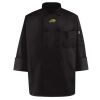 Black Knot Button Chef Coat Thumbnail